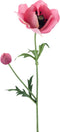 Anemone spray Mina pink 63 cm kunstbloem