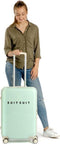 SUITSUIT Fabulous Fifties - Handbagage - 55 cm - Hardcase - 4 Zwenkwielen - Mango Cream