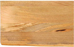 vidaXL - Tafelblad - met - natuurlijke - rand - 50x30x2,5 - cm - massief - mangohout