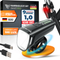 Mivelo Fietsverlichtingsset - StVZO-goedgekeurd - USB-oplaadbaar - 100% waterdicht - LED voor- en achterlicht - Zwart