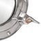 vidaXL - Wandspiegel - patrijspoort - Ø38 - cm aluminium - en - glas