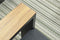 Garden Impressions Plaza lounge tuinstoel - donker grijs teaklook