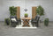 Garden Impressions Dakota lounge dining tuinstoel - mos groen
