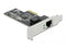 Delock 89564 - PCI Express x1 Card - 1 x RJ45 2.5 Gigabit LAN RTL8125