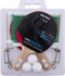 Angel Sports - Tafeltennisset 1 ster met netpost met 3 kunststof ballen