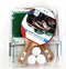 Angel Sports - Tafeltennisset 2 ster met netpostcombinatie met 3 kunststof ballen
