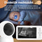 AngelTech Babyfoon Deluxe – Babyfoon Met 2 Camera's en App - Baby Monitor – Met 12.7cm Haarscherp HD Display & gratis App - Baby Camera