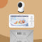 AngelTech Babyfoon Deluxe – Babyfoon Met Camera en App - Baby Monitor – Met 12.7cm Haarscherp HD Display & gratis App - Baby Camera