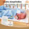 AngelTech Babyfoon Deluxe – Babyfoon Met Camera en App - Baby Monitor – Met 12.7cm Haarscherp HD Display & gratis App - Baby Camera