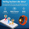 AngelTech Kinder SmartWatch Ultra – Gps Horloge kind – 4G - Smartwatch Kinderen - Slim Size - Inclusief simkaart - GPS tracker kind - 1GB RAM – 8GB ROM - Smartwatch Kids – School mode – Oranje