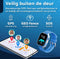 AngelTech Kinder SmartWatch Ultra – Gps Horloge kind – 4G - Smartwatch Kinderen - Slim Size - Inclusief simkaart - GPS tracker kind - 1GB RAM – 8GB ROM - smartwatch kids – School mode – Blauw
