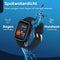 AngelTech Kinder SmartWatch Ultra – Gps Horloge kind – 4G - Smartwatch Kinderen - Slim Size - Inclusief simkaart - GPS tracker kind - 1GB RAM – 8GB ROM - smartwatch kids – School mode – Zwart