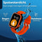 AngelTech Kinder SmartWatch Ultra – Gps Horloge kind – 4G - Smartwatch Kinderen - Slim Size - Inclusief simkaart - GPS tracker kind - 1GB RAM – 8GB ROM - Smartwatch Kids – School mode – Oranje