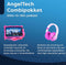 AngelTech Kinderpakket PRO MAX - Kindertablet PRO MAX + Kinderkoptelefoon - In Bol Sterrenreview 2024 - Combipakket - Roze