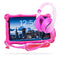 AngelTech Kinderpakket PRO MAX - Kindertablet PRO MAX + Kinderkoptelefoon - In Bol Sterrenreview 2024 - Combipakket - Roze