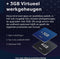 AngelTech Kinderpakket PRO MAX - Kindertablet PRO MAX + Kinderkoptelefoon - In Bol Sterrenreview 2024 - Combipakket - Blauw