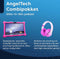 AngelTech Kinderpakket XL - Kindertablet XL + Kinderkoptelefoon - In Bol Sterrenreview 2024 - Combipakket - Roze