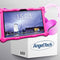 AngelTech Kinderpakket XL - Kindertablet XL + Kinderkoptelefoon - In Bol Sterrenreview 2024 - Combipakket - Roze
