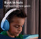 AngelTech Over Ear Kinderkoptelefoon – Hoofdtelefoon kinderen - Volume Begrensd – Draadloos – 20 Uur Speeltijd- Kinder Koptelefoon – Inclusief Audiodraad - Met Microfoon – Noise Cancelling – Roze of Blauw