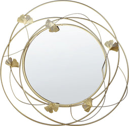 ANGLET - Wandspiegel - Goud - IJzer