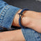Tommy Hilfiger TJ2701070 - Gevlochten Armband - 20 cm - Blauw