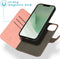 iMoshion Hoesje Geschikt voor iPhone 14 Plus Hoesje Met Pasjeshouder - iMoshion Uitneembare 2-in-1 Luxe Bookcase - Roze