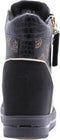 Guess Nangy - Hoge sneakers - Imitatieleer - Bruin/Zwart - Maat 37