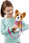 Animagic Knuffelhond Lizzy Interactief 30 X 21 Cm Pluche Bruin
