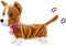 Animagic Knuffelhond Lizzy Interactief 30 X 21 Cm Pluche Bruin