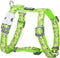 Animal Boulevard Dh-mk-lg-12 - Hals- En Leibanden - Hond - Rd Harnas Monkey Limoen Groen-xs 12mm - Maat: Xs - 206052