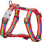 Animal Boulevard Dh-ra-re-20 - Hals- En Leibanden - Hond - Rd Harnas Rainbow Rood-m 20mm - Maat: M - 206068