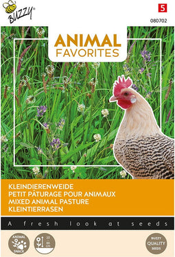Animal favorites mengsel voor gazon - kippen ganzen konijnen tuinzaden