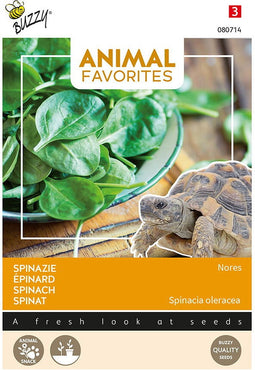 Animal favorites spinazie nores - schildpadden tuinzaden