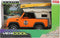 Animal World Jeep en Kano met Licht en Geluid