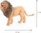 Animal World – Wilde Dieren – Speelgoed Voor Kinderen – Speelgoed – Speelgoedset - Plastic Dieren – Speelgoed - Jungle Dieren – Big Five – Speelfiguren – Leeuw – Olifant – Tijger – Gorilla – Giraffe – Nijlpaard