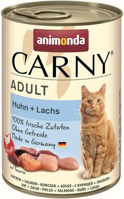 Animonda Carny Adult Kip + Zalm 6 x 400 gram -kattenvoer-natvoer-