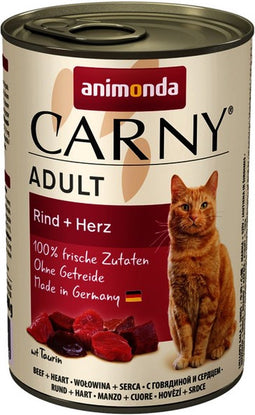 Animonda Carny Adult - Rund met Hart - 6 x 400 g