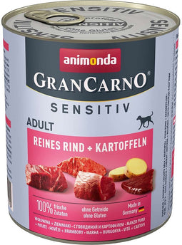 animonda GranCarno pure beef + potatoes Rundvlees, Aardappel Adult - 6 x 800g