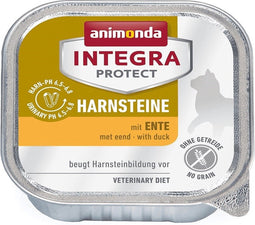 ANIMONDA Integra Protect Harnsteine Eend - nat kattenvoer - 16 x 100g