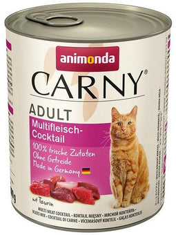 Animonda Kat in blik Carny Adult 6x800g - Multi-Vlees Cocktail