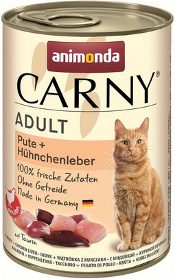 Animonda Kattenvoer Volwassen 6x400g - Kalkoen & Kip Lever