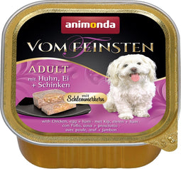 animonda Vom Feinsten Gourmet core with Chicken, egg + ham Egg, Kip, Ham Adult - 22 x 150g