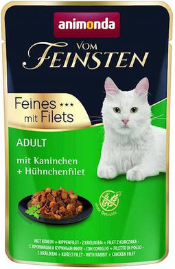 ANIMONDA vom Feinsten Konijn - nat kattenvoer - 18 x 85g