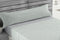 Set beddengoed Alexandra House Living Iber Blauw Bed van 180 4 Onderdelen