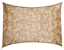 vidaXL - Camouflagenet - met - opbergzak - 516x400 - cm - zandkleurig