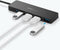 Anker 4-poorts USB 3.0 Ultra Slim Data Hub Verlengde Kabel voor Macbook, Mac Pro / mini, iMac, Surface Pro, XPS, notebook PC, USB-flash drives, mobiele HDD, en meer.