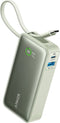 Anker 545 Nano (30W) Powerbank Vaste USB-C Kabel 10.000 mAh Groen