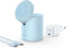Anker 623 Magnetische draadloze oplader (MagGo) Misty Blue, 2-in-1 draadloos oplaadstation met 20W USB C Charger, voor iPhone 13/12-serie, AirPods Pro