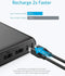 Anker Powerbank PowerCore 26800 mAh Zwart