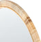 ANLEZY - Wandspiegel - Naturel - Rotan
